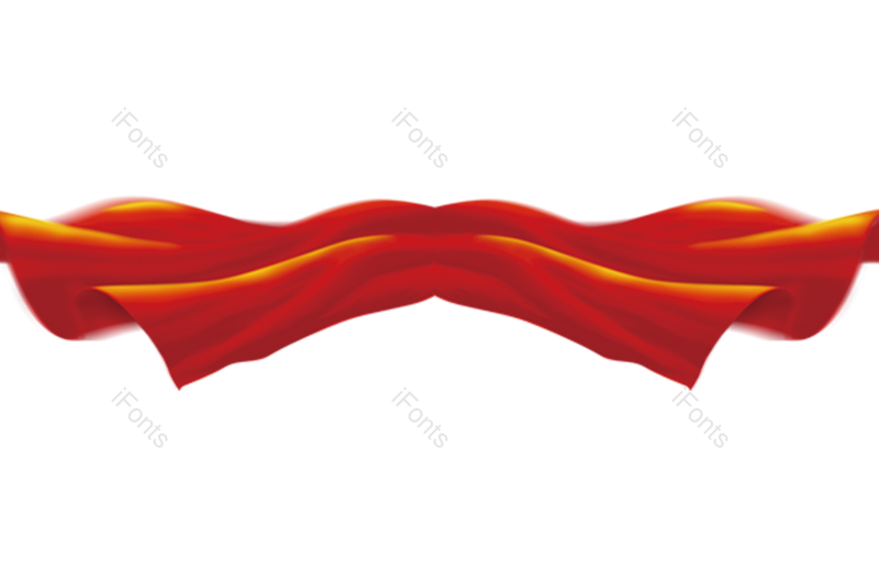 飘带图片,喜庆丝带元素,装饰元素PNG,漂浮免抠素材